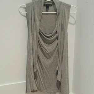 International concepts cardigan and tank combined.